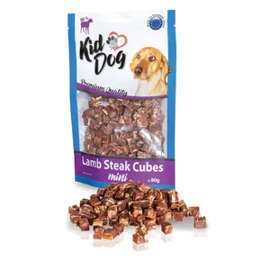 KIDDOG Mini-Lammwürfel 80 g